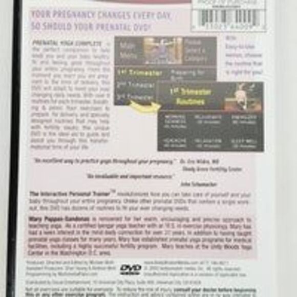 Prenatal Yoga, complete Training [DVD] - Picture 3 of 3